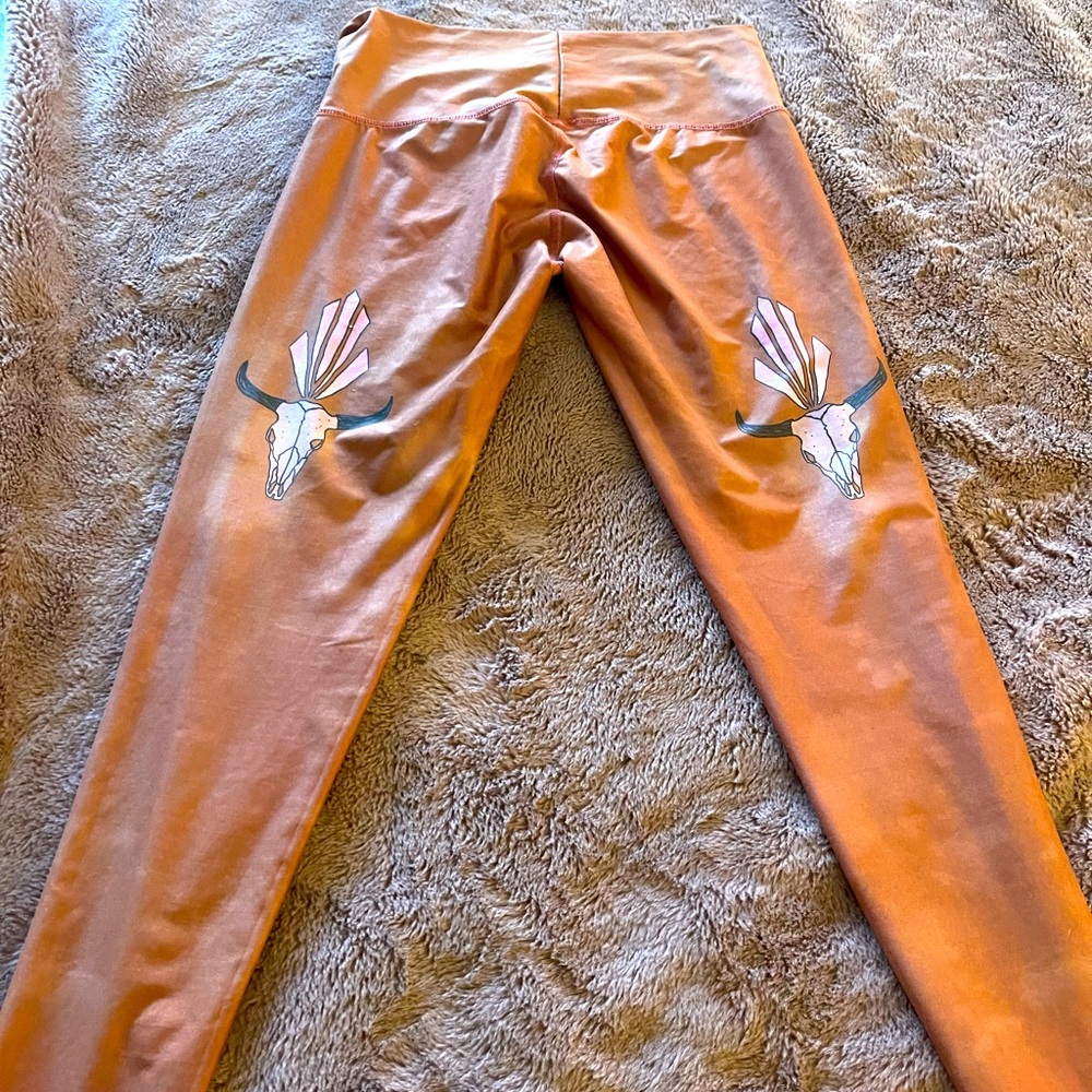 Teeki yoga pants with deer